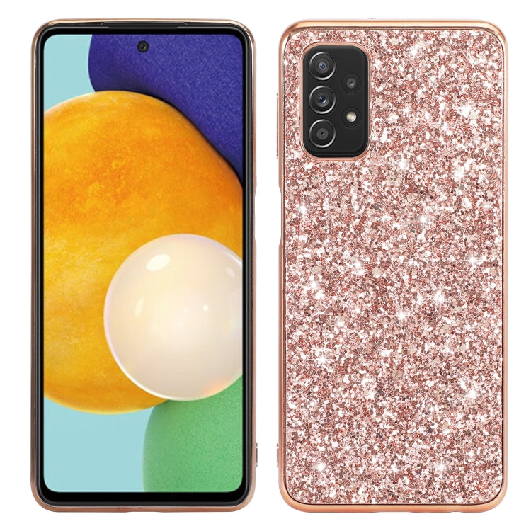 For Samsung Galaxy A13 4G Glitter Powder Shockproof TPU Phone Case
