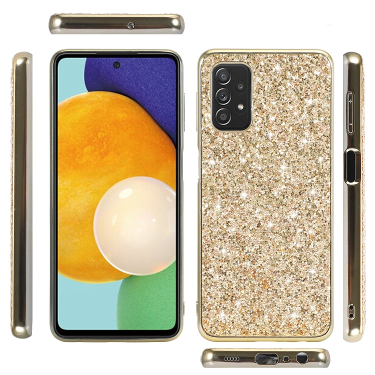 For Samsung Galaxy A13 4G Glitter Powder Shockproof TPU Phone Case