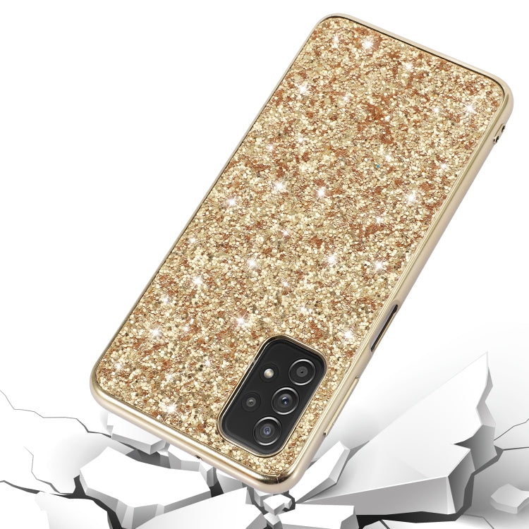 For Samsung Galaxy A13 4G Glitter Powder Shockproof TPU Phone Case