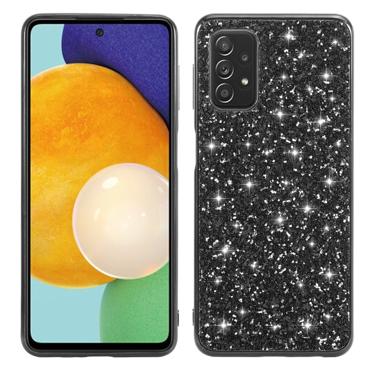 For Samsung Galaxy A13 4G Glitter Powder Shockproof TPU Phone Case