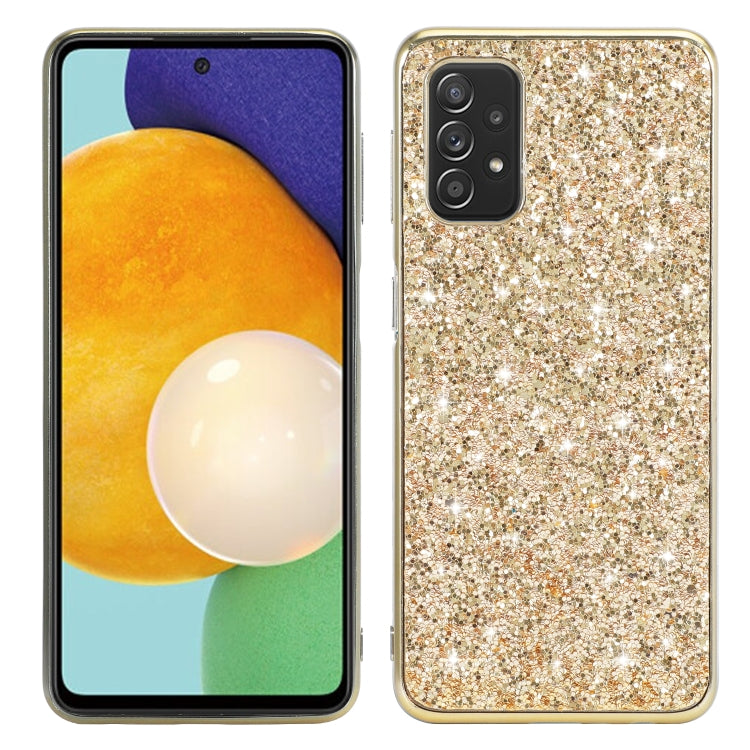 For Samsung Galaxy A13 4G Glitter Powder Shockproof TPU Phone Case
