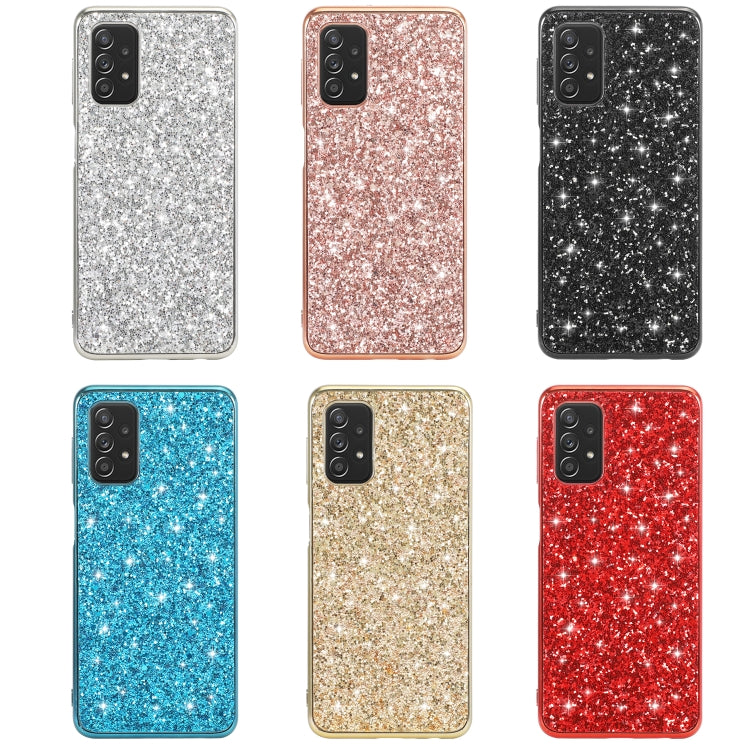 For Samsung Galaxy A13 4G Glitter Powder Shockproof TPU Phone Case