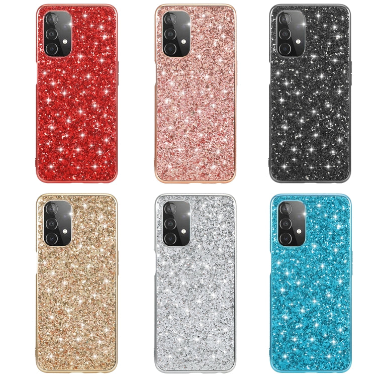 For Samsung Galaxy A23 Glitter Powder Shockproof TPU Phone Case