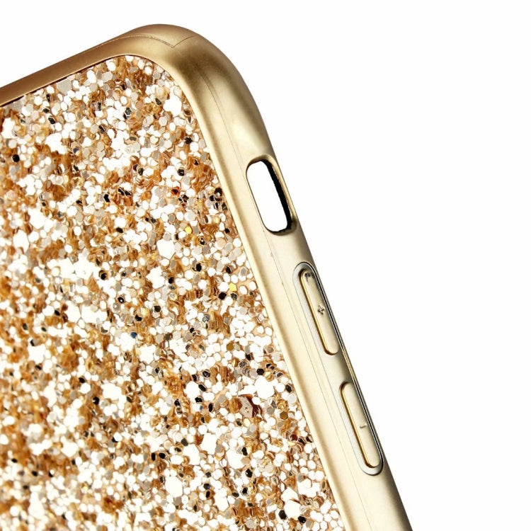 For iPhone SE 2022 / SE 2020 Glitter Powder Shockproof TPU Phone Case