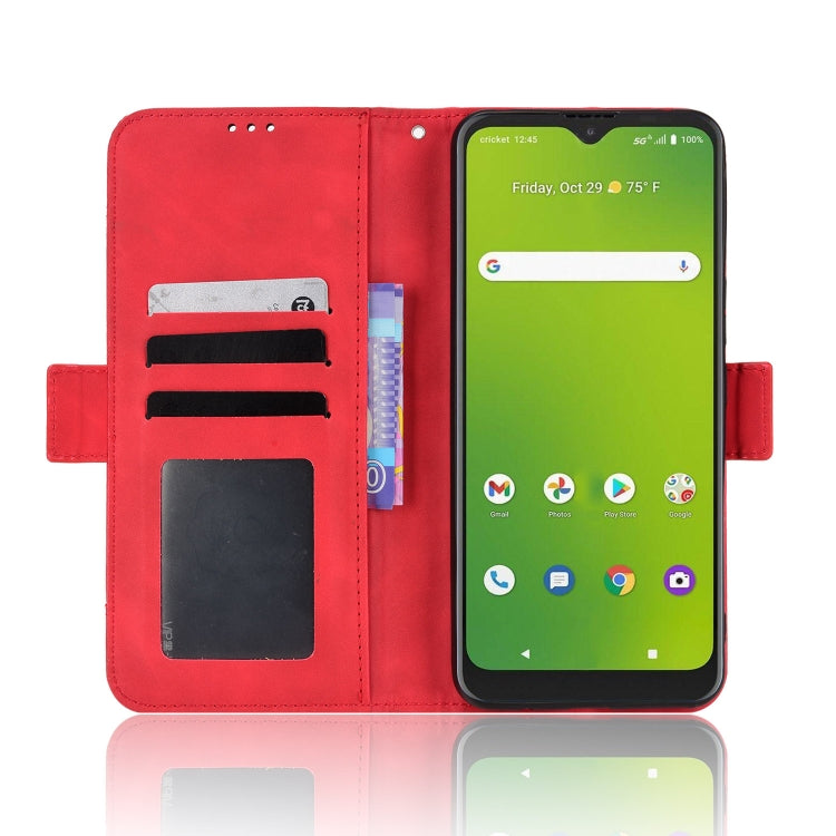 For Cricket Dream 5G / AT&T Radiant Max 5 Skin Feel Calf Pattern Leather Phone Case