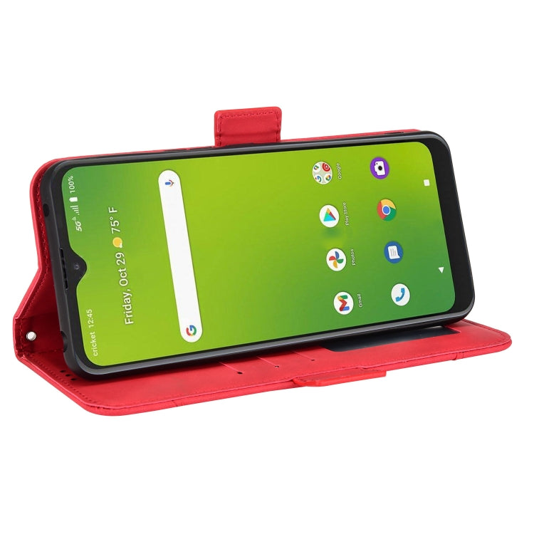 For Cricket Dream 5G / AT&T Radiant Max 5 Skin Feel Calf Pattern Leather Phone Case