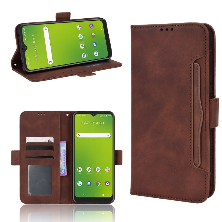 For Cricket Dream 5G / AT&T Radiant Max 5 Skin Feel Calf Pattern Leather Phone Case