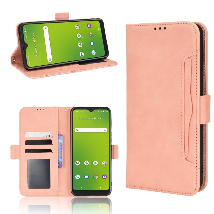 For Cricket Dream 5G / AT&T Radiant Max 5 Skin Feel Calf Pattern Leather Phone Case