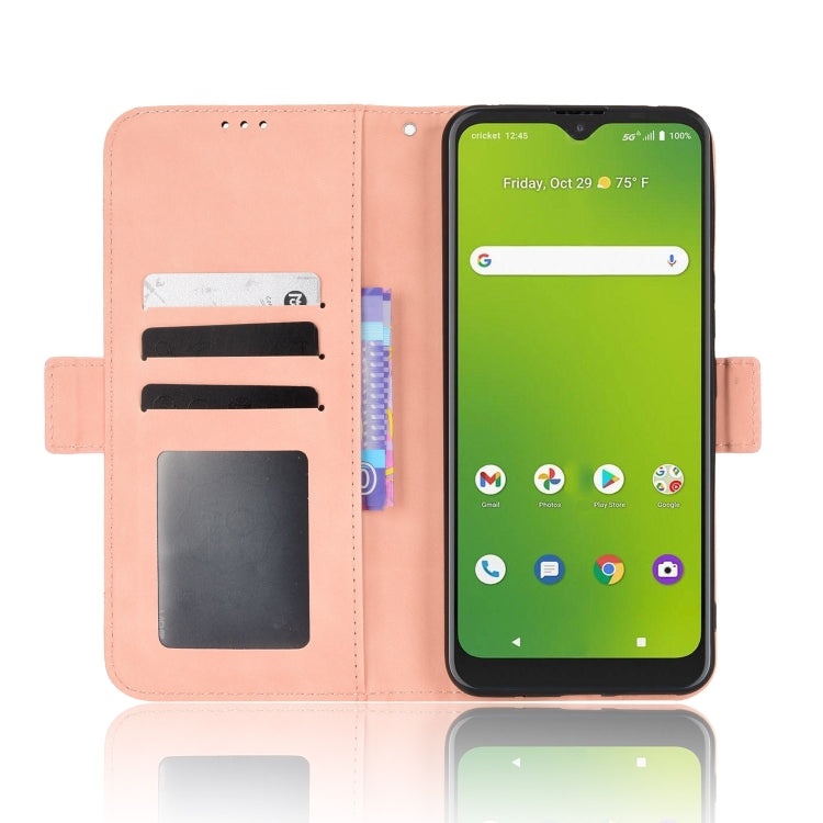 For Cricket Dream 5G / AT&T Radiant Max 5 Skin Feel Calf Pattern Leather Phone Case