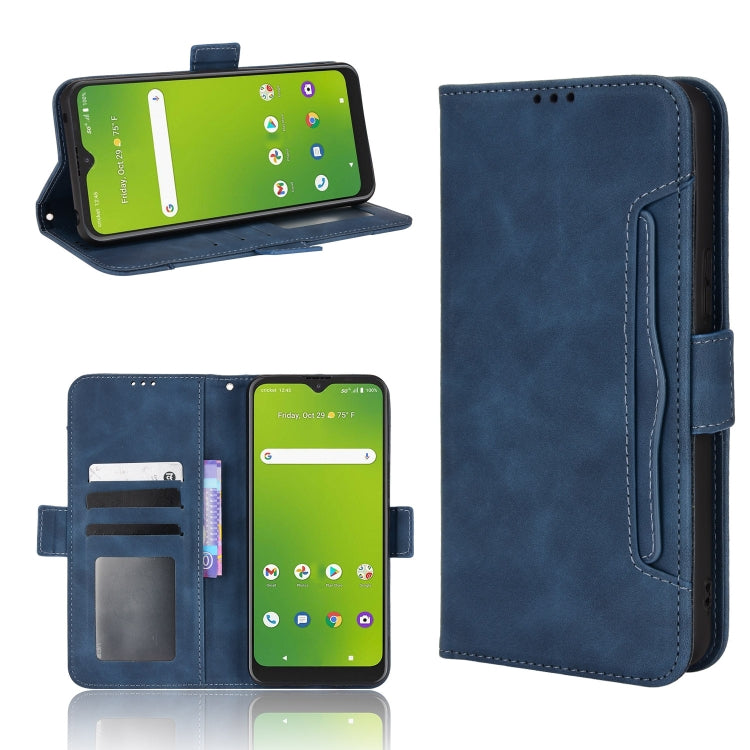 For Cricket Dream 5G / AT&T Radiant Max 5 Skin Feel Calf Pattern Leather Phone Case