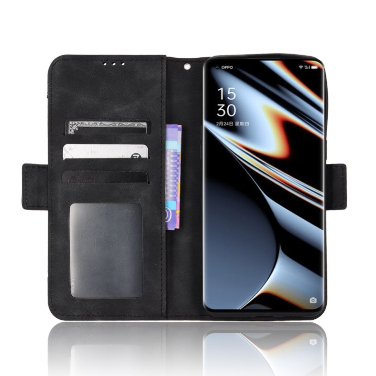 For OPPO Find X5 Pro Skin Feel Calf Pattern Leather Phone Case