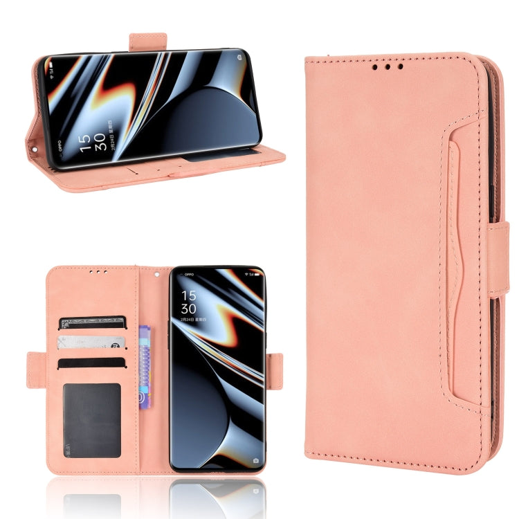 For OPPO Find X5 Pro Skin Feel Calf Pattern Leather Phone Case