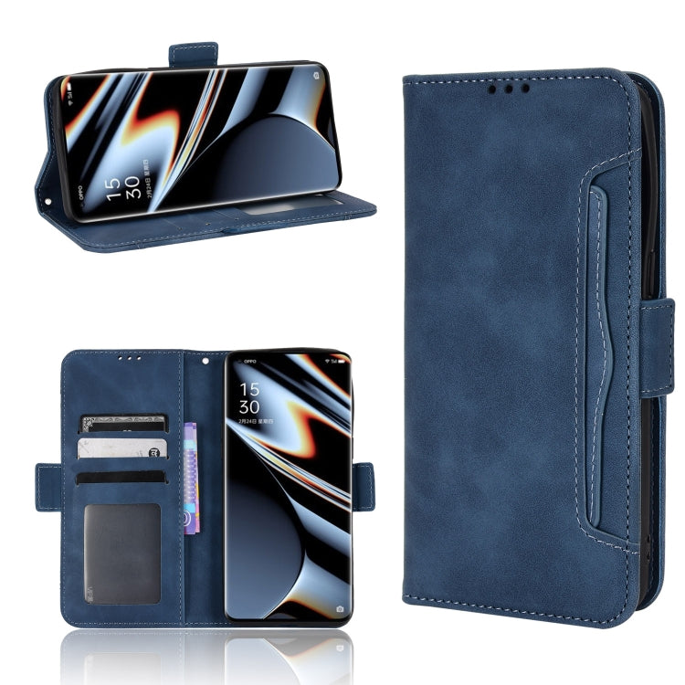 For OPPO Find X5 Pro Skin Feel Calf Pattern Leather Phone Case