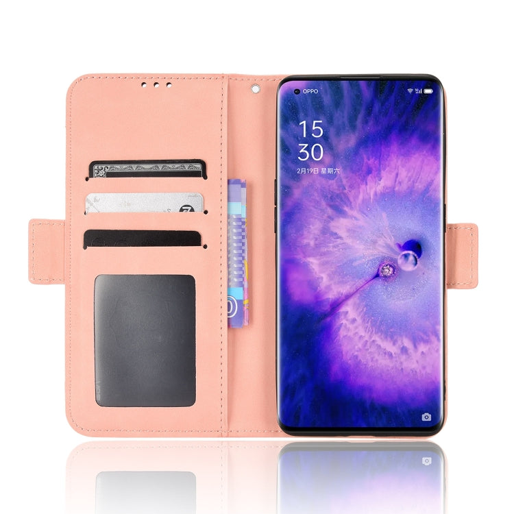 For OPPO Find X5 Skin Feel Calf Pattern Leather Phone Case