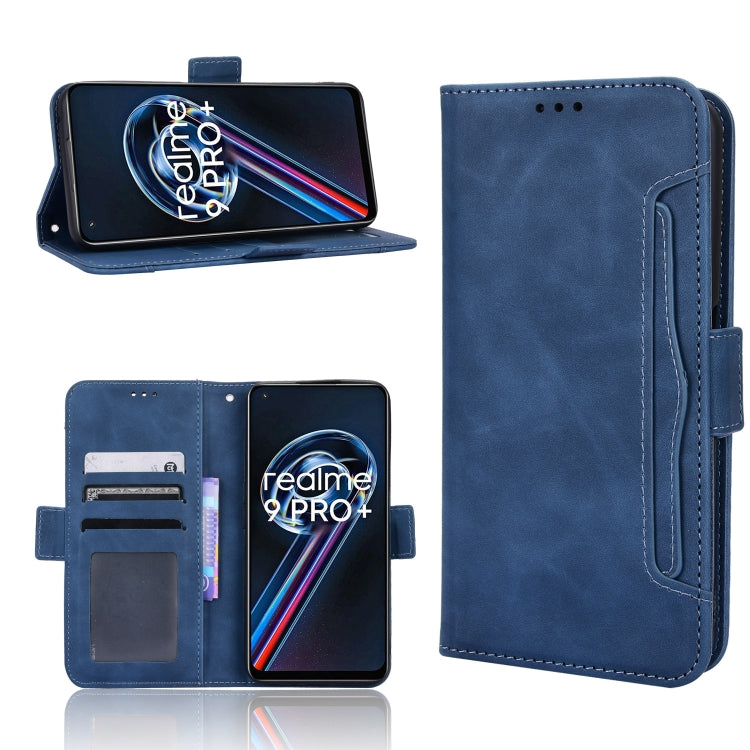 For OPPO Realme 9 Pro Skin Feel Calf Pattern Leather Phone Case