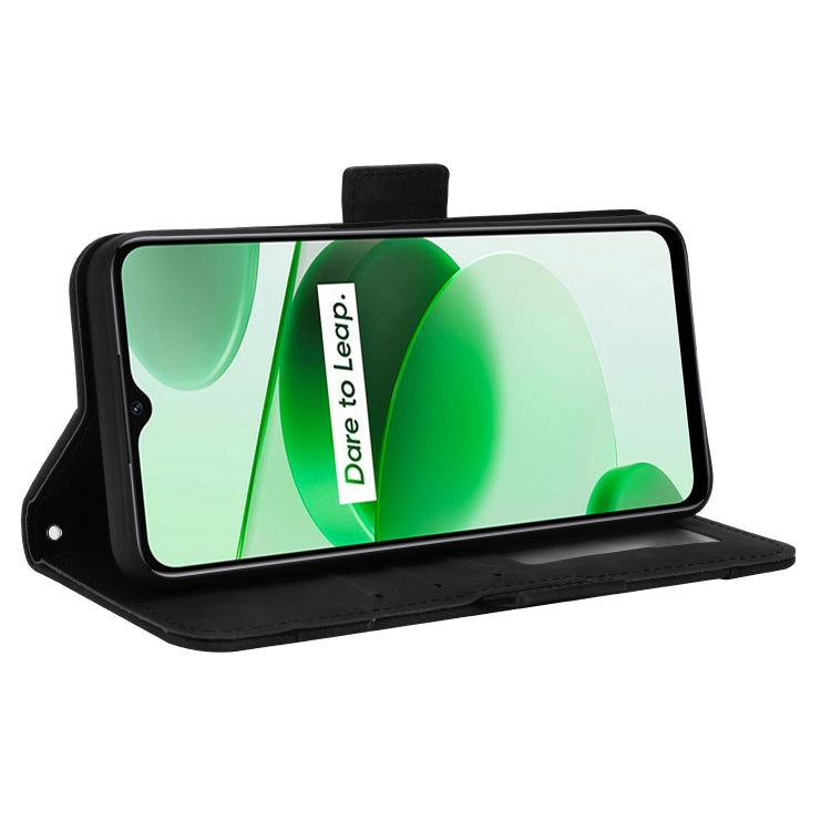 For OPPO Realme C35 Skin Feel Calf Pattern Leather Phone Case