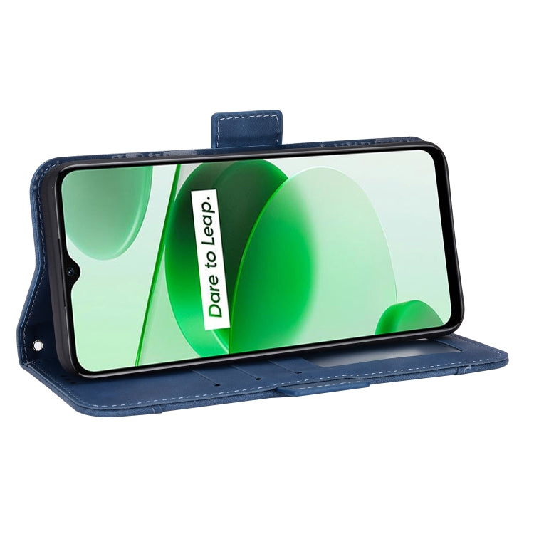 For OPPO Realme C35 Skin Feel Calf Pattern Leather Phone Case