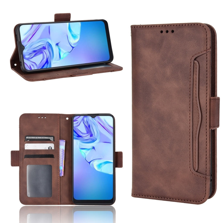 For TCL 30 SE / 30 E / 306 / Sharp Aquos V6 Skin Feel Calf Pattern Leather Phone Case