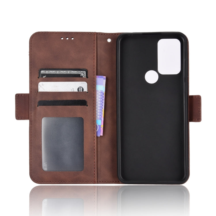 For TCL 30 SE / 30 E / 306 / Sharp Aquos V6 Skin Feel Calf Pattern Leather Phone Case