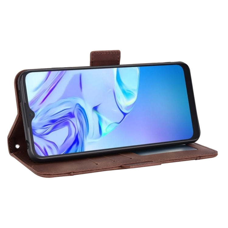 For TCL 30 SE / 30 E / 306 / Sharp Aquos V6 Skin Feel Calf Pattern Leather Phone Case