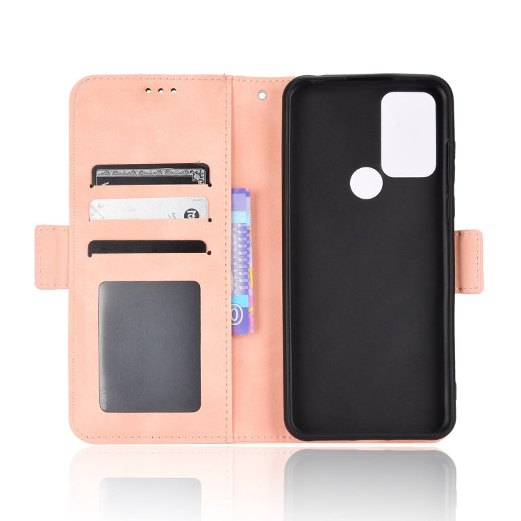 For TCL 30 SE / 30 E / 306 / Sharp Aquos V6 Skin Feel Calf Pattern Leather Phone Case