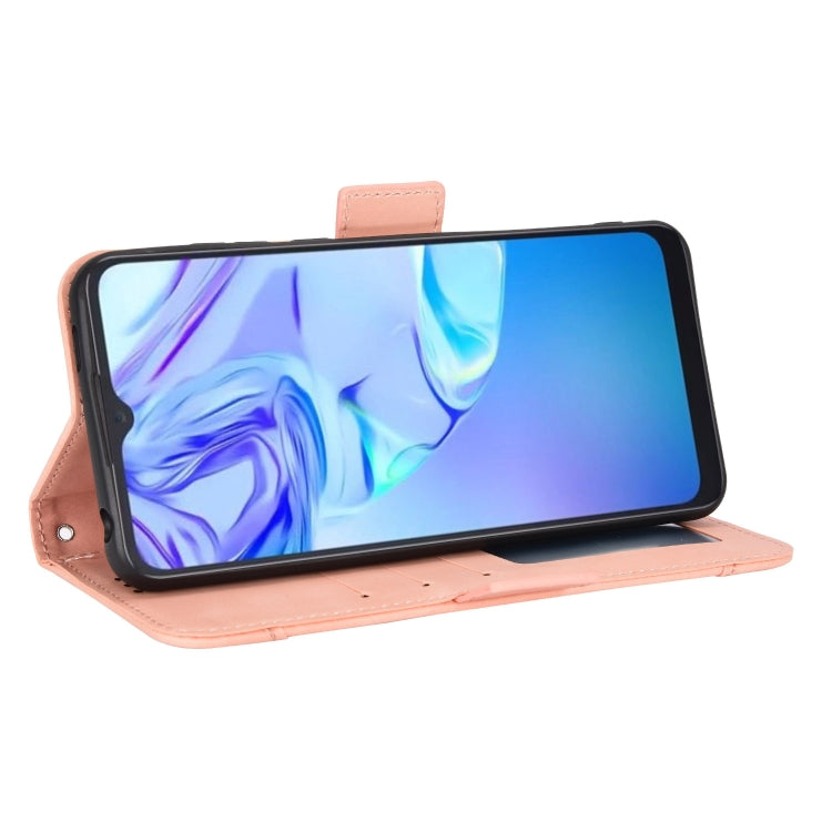 For TCL 30 SE / 30 E / 306 / Sharp Aquos V6 Skin Feel Calf Pattern Leather Phone Case