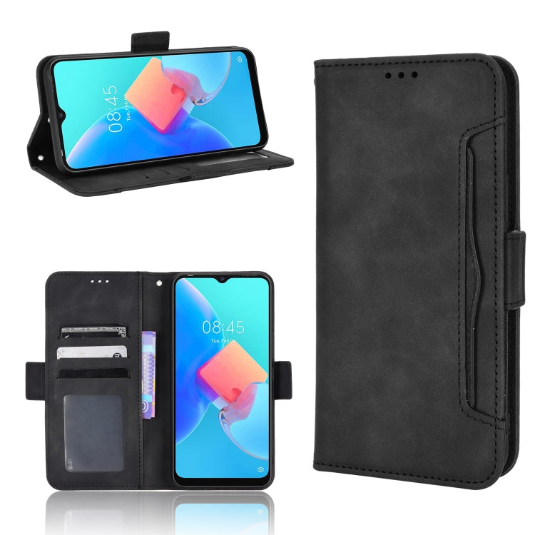For TECNO Spark Go 2022 / Spark 8C Skin Feel Calf Pattern Leather Phone Case