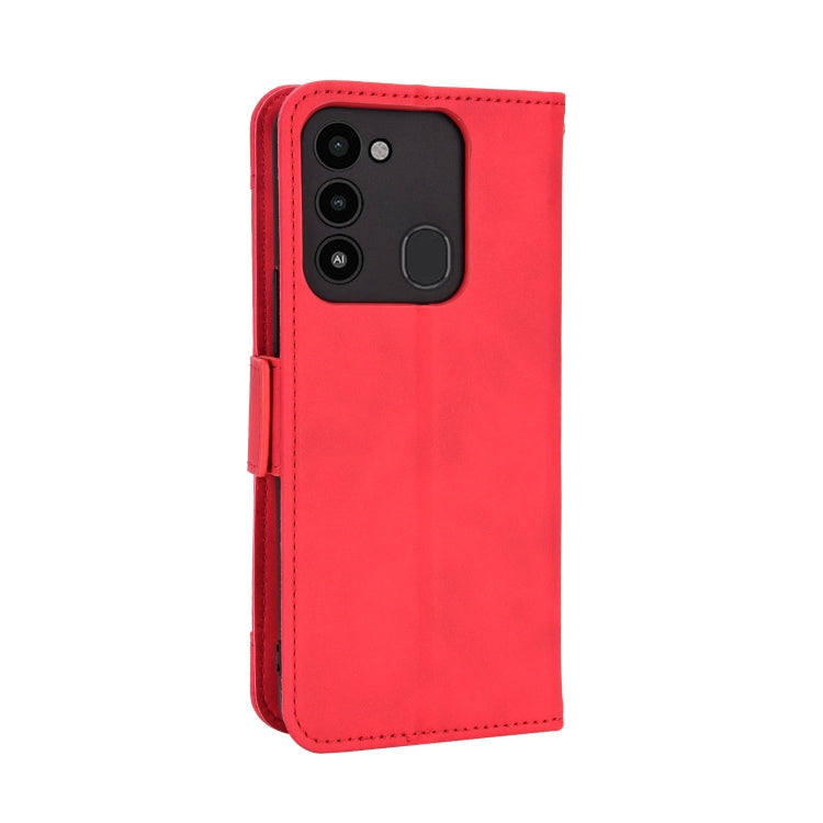 For TECNO Spark Go 2022 / Spark 8C Skin Feel Calf Pattern Leather Phone Case