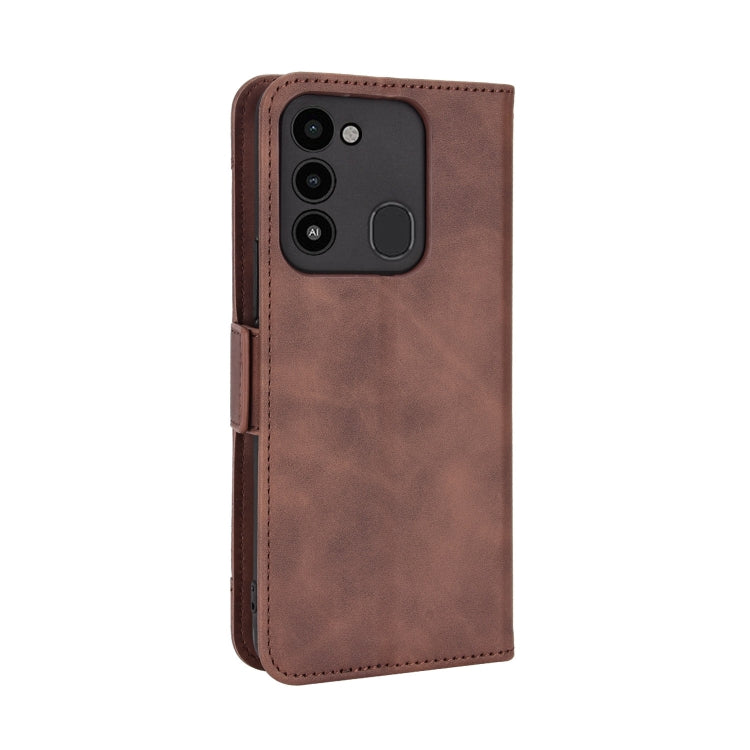 For TECNO Spark Go 2022 / Spark 8C Skin Feel Calf Pattern Leather Phone Case