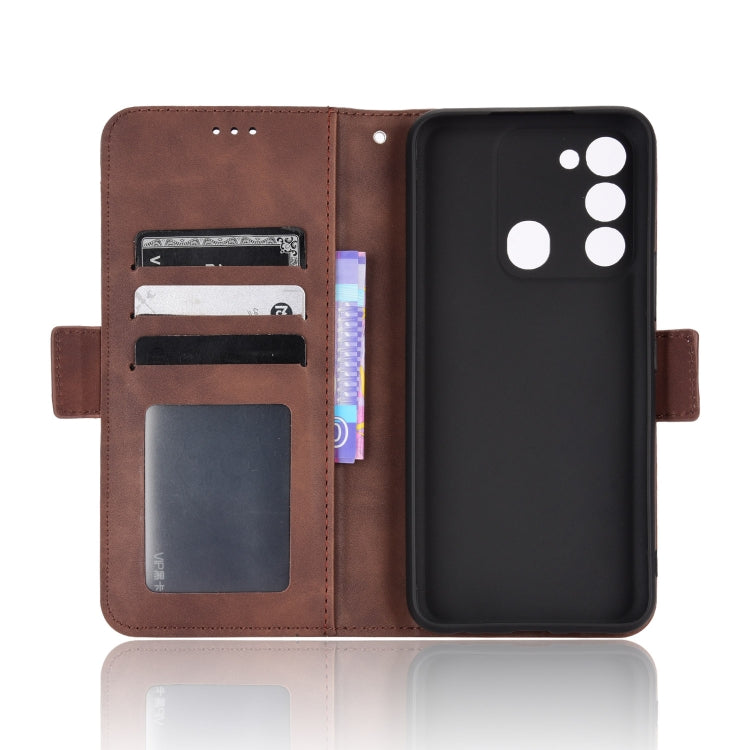 For TECNO Spark Go 2022 / Spark 8C Skin Feel Calf Pattern Leather Phone Case