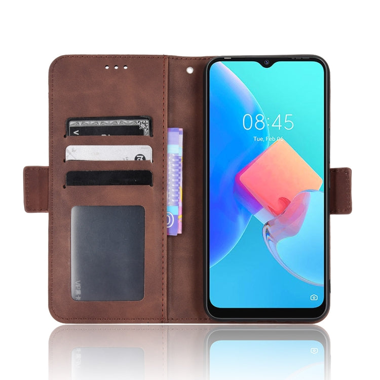 For TECNO Spark Go 2022 / Spark 8C Skin Feel Calf Pattern Leather Phone Case