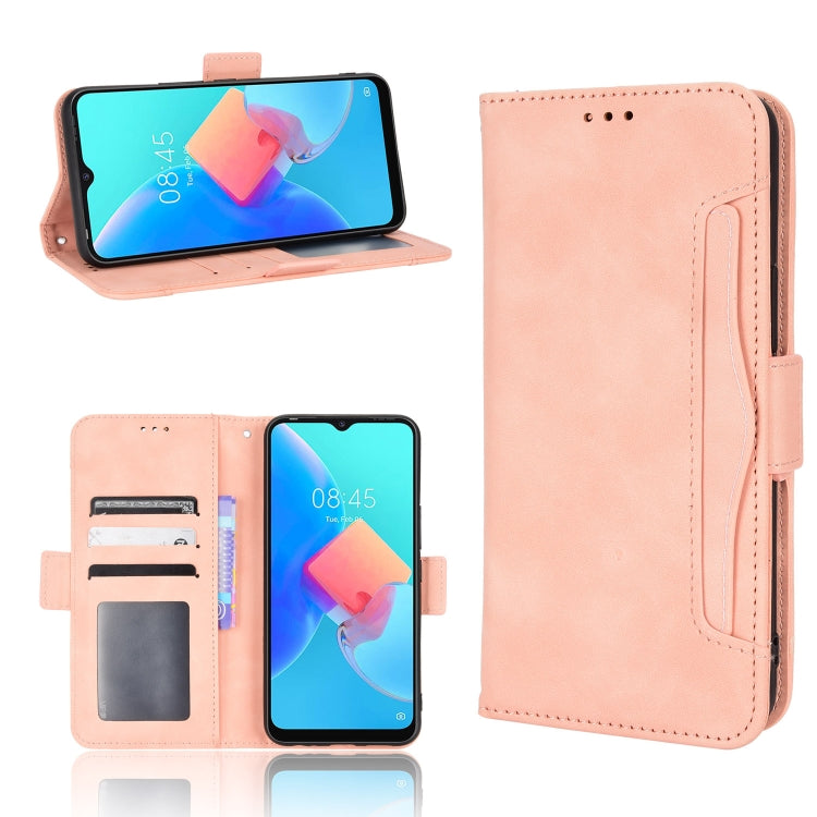 For TECNO Spark Go 2022 / Spark 8C Skin Feel Calf Pattern Leather Phone Case