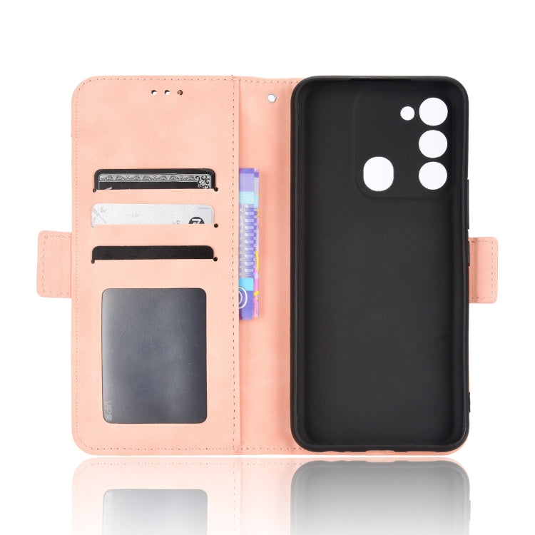 For TECNO Spark Go 2022 / Spark 8C Skin Feel Calf Pattern Leather Phone Case