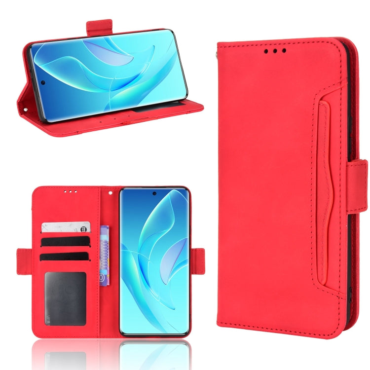 For Honor 60 Skin Feel Calf Pattern Leather Phone Case