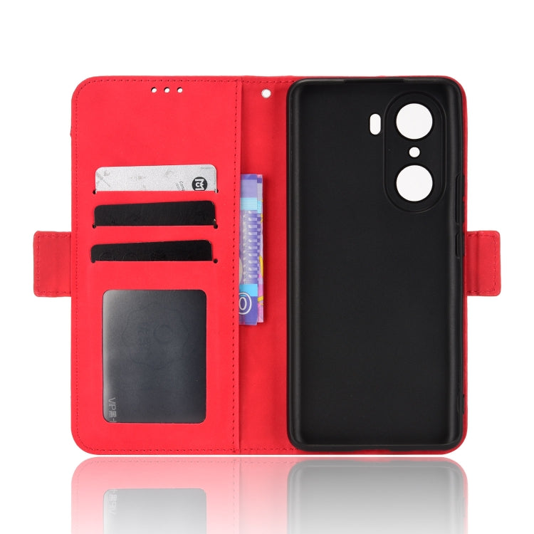 For Honor 60 Skin Feel Calf Pattern Leather Phone Case