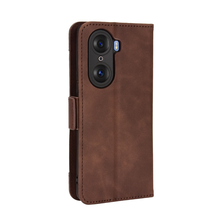 For Honor 60 Skin Feel Calf Pattern Leather Phone Case
