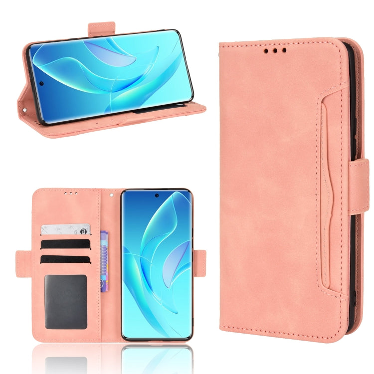 For Honor 60 Skin Feel Calf Pattern Leather Phone Case