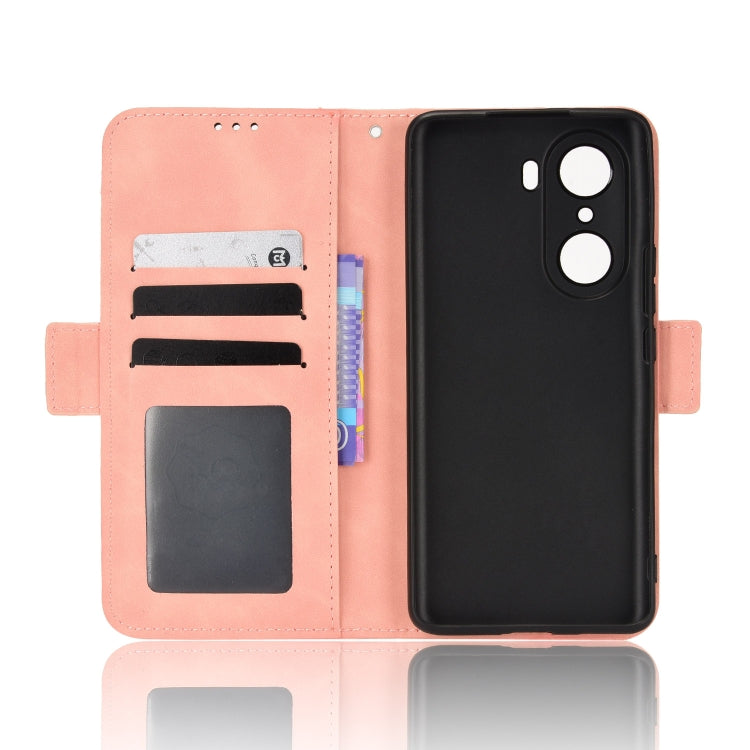 For Honor 60 Skin Feel Calf Pattern Leather Phone Case
