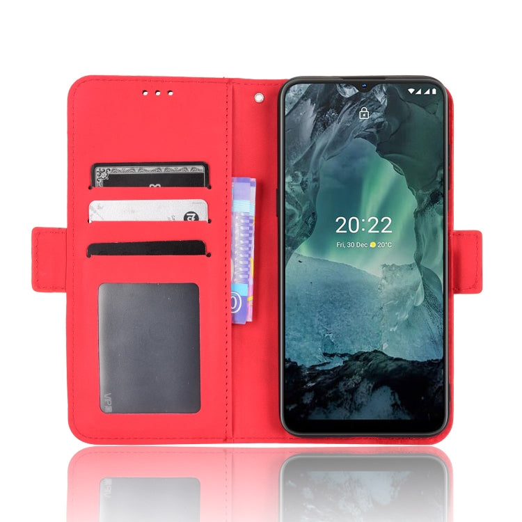 For Nokia G21 / G11 Skin Feel Calf Pattern Leather Phone Case