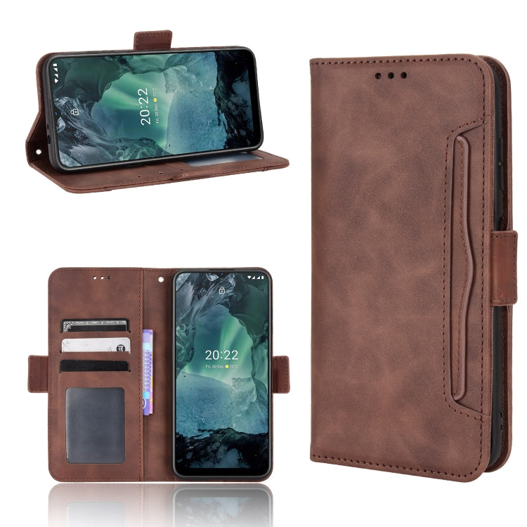 For Nokia G21 / G11 Skin Feel Calf Pattern Leather Phone Case