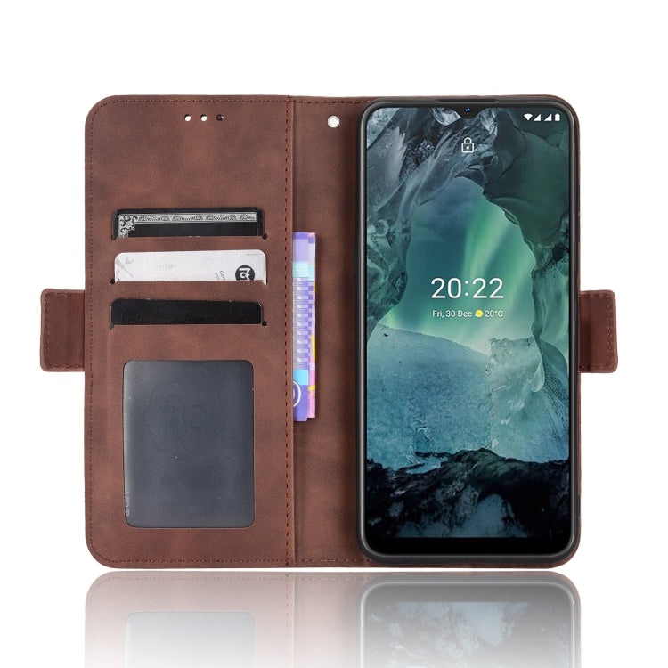 For Nokia G21 / G11 Skin Feel Calf Pattern Leather Phone Case