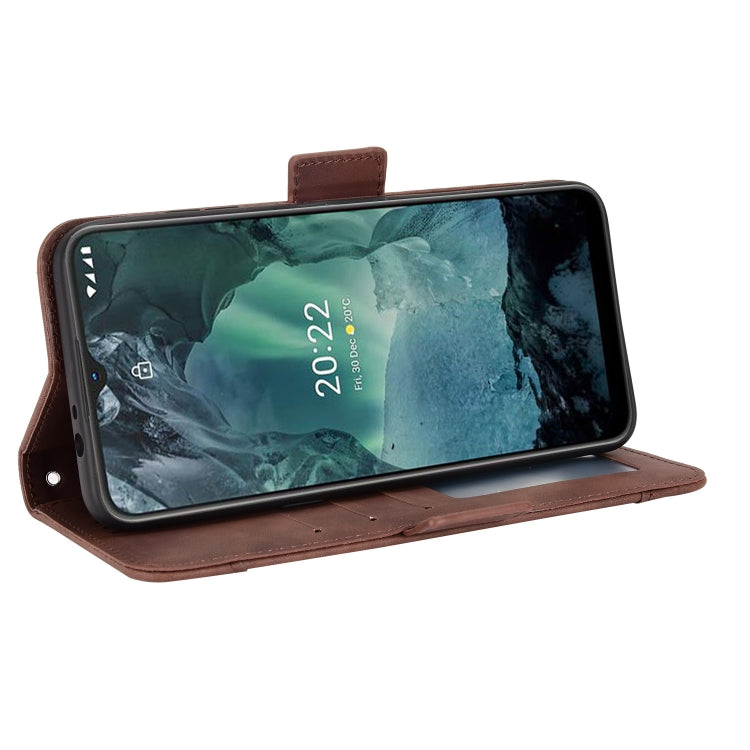 For Nokia G21 / G11 Skin Feel Calf Pattern Leather Phone Case