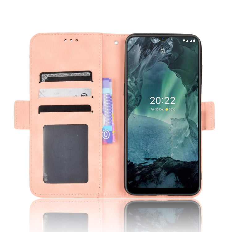 For Nokia G21 / G11 Skin Feel Calf Pattern Leather Phone Case