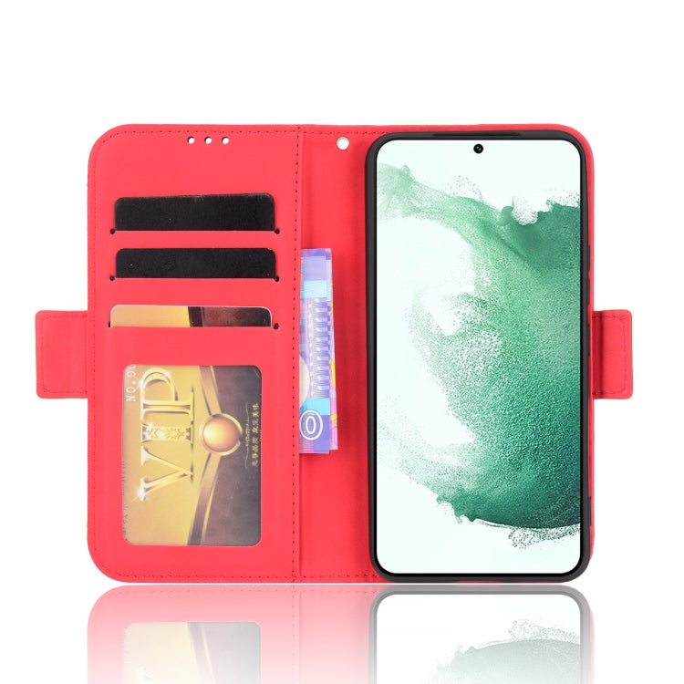For Samsung Galaxy S22+ 5G Skin Feel Calf Pattern Leather Phone Case