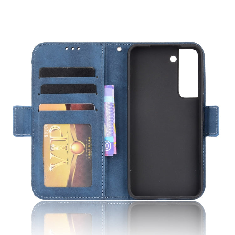 For Samsung Galaxy S22+ 5G Skin Feel Calf Pattern Leather Phone Case