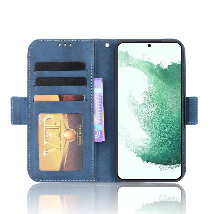 For Samsung Galaxy S22+ 5G Skin Feel Calf Pattern Leather Phone Case