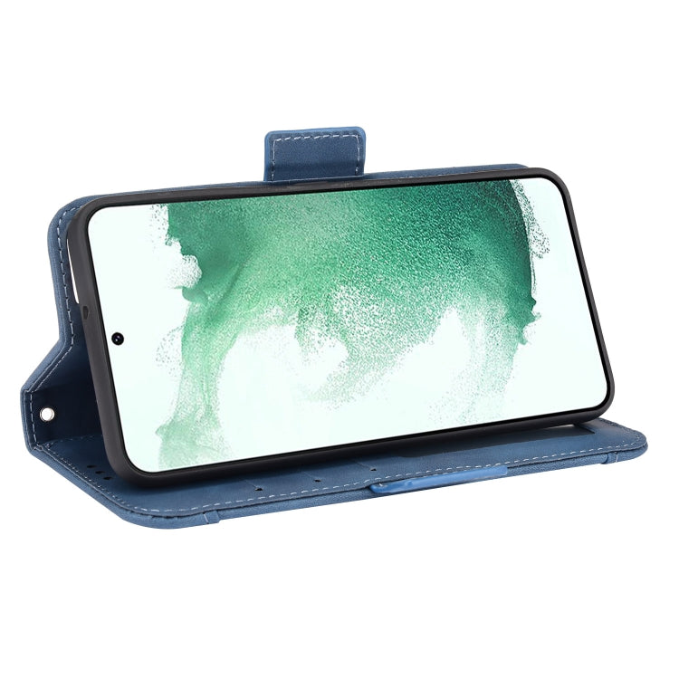 For Samsung Galaxy S22+ 5G Skin Feel Calf Pattern Leather Phone Case