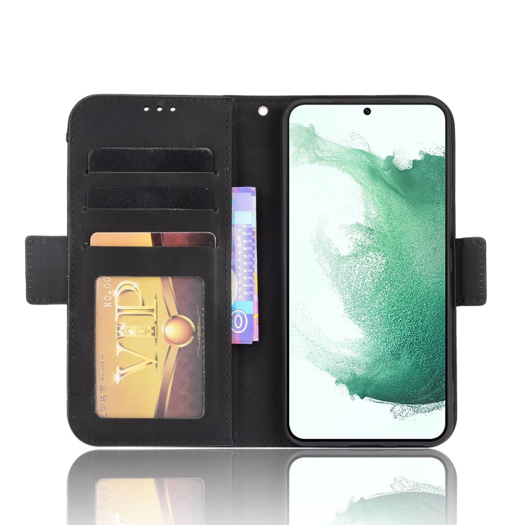 For Samsung Galaxy S22 5G Skin Feel Calf Pattern Leather Phone Case