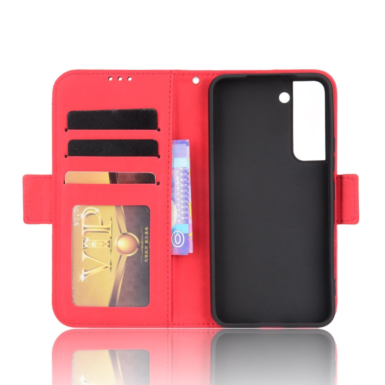 For Samsung Galaxy S22 5G Skin Feel Calf Pattern Leather Phone Case