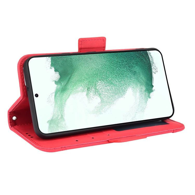 For Samsung Galaxy S22 5G Skin Feel Calf Pattern Leather Phone Case